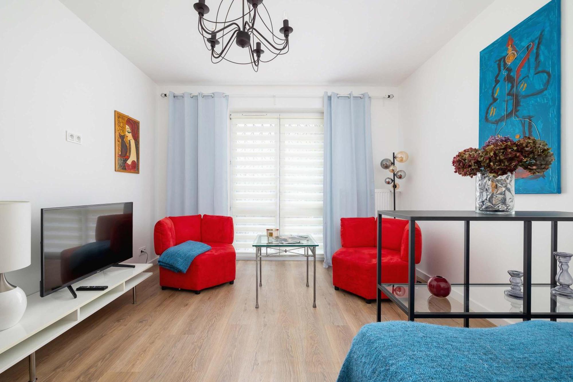 Colorful Studio Near The Spodek Arena In Katowice By Noclegi Renters Экстерьер фото